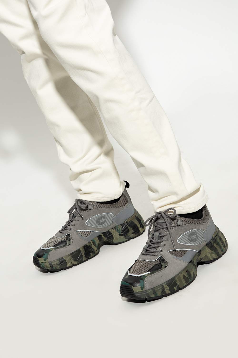 Coach sales camouflage sneakers